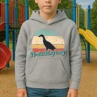 No Ducking Way Funny Duck Kids Hoodie thumb 2