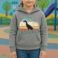 No Ducking Way Funny Duck Kids Hoodie thumb 3