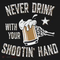 Never Drink with Your Shooting Hand Skeleton Funny Drinking Mesh Reversible Basketball Jersey Tank thumb 2