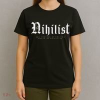 Nihilist Definition Would Be Pointless Philosophy Nihilism T-Shirt thumb 4