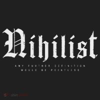 Nihilist Definition Would Be Pointless Philosophy Nihilism Beanie thumb 2