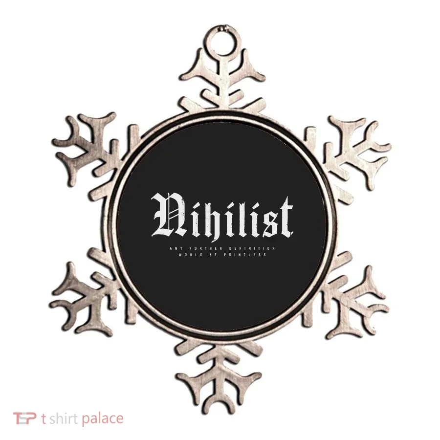 Nihilist Definition Would Be Pointless Philosophy Nihilism Ornament