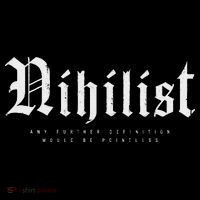 Nihilist Definition Would Be Pointless Philosophy Nihilism Women's Tank Top thumb 5