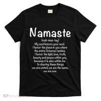 Namaste Definition Yoga Meditation Buddhist Gift T-Shirt thumb 0