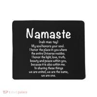 Namaste Definition Yoga Meditation Buddhist Gift Mousepad thumb 0