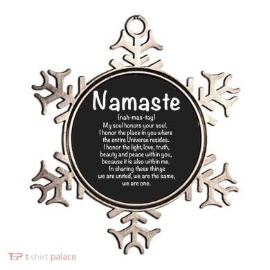 Namaste Definition Yoga Meditation Buddhist Gift Ornament