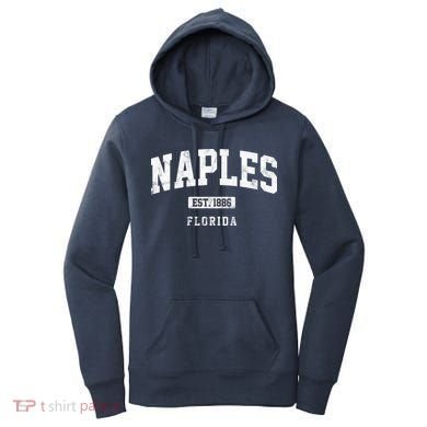 Naples Est 1886 Florida Retro Vintage Women's Hoodie