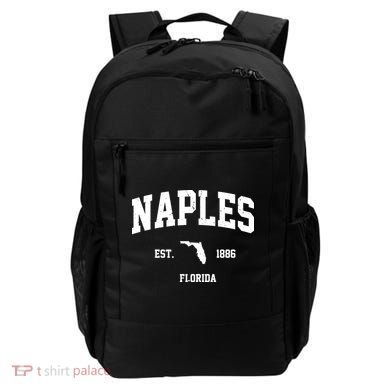 Naples Est 1886 Florida State Pride Retro Backpack