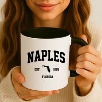Naples Est 1886 Florida State Pride Retro Coffee Mug thumb 3