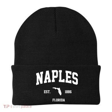 Naples Est 1886 Florida State Pride Retro Beanie