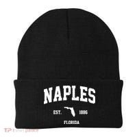 Naples Est 1886 Florida State Pride Retro Beanie thumb 0