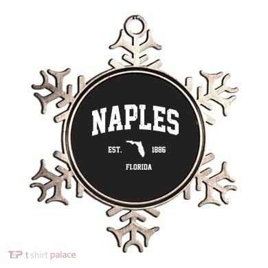 Naples Est 1886 Florida State Pride Retro Ornament