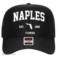 Naples Est 1886 Florida State Pride Retro Hat thumb 0