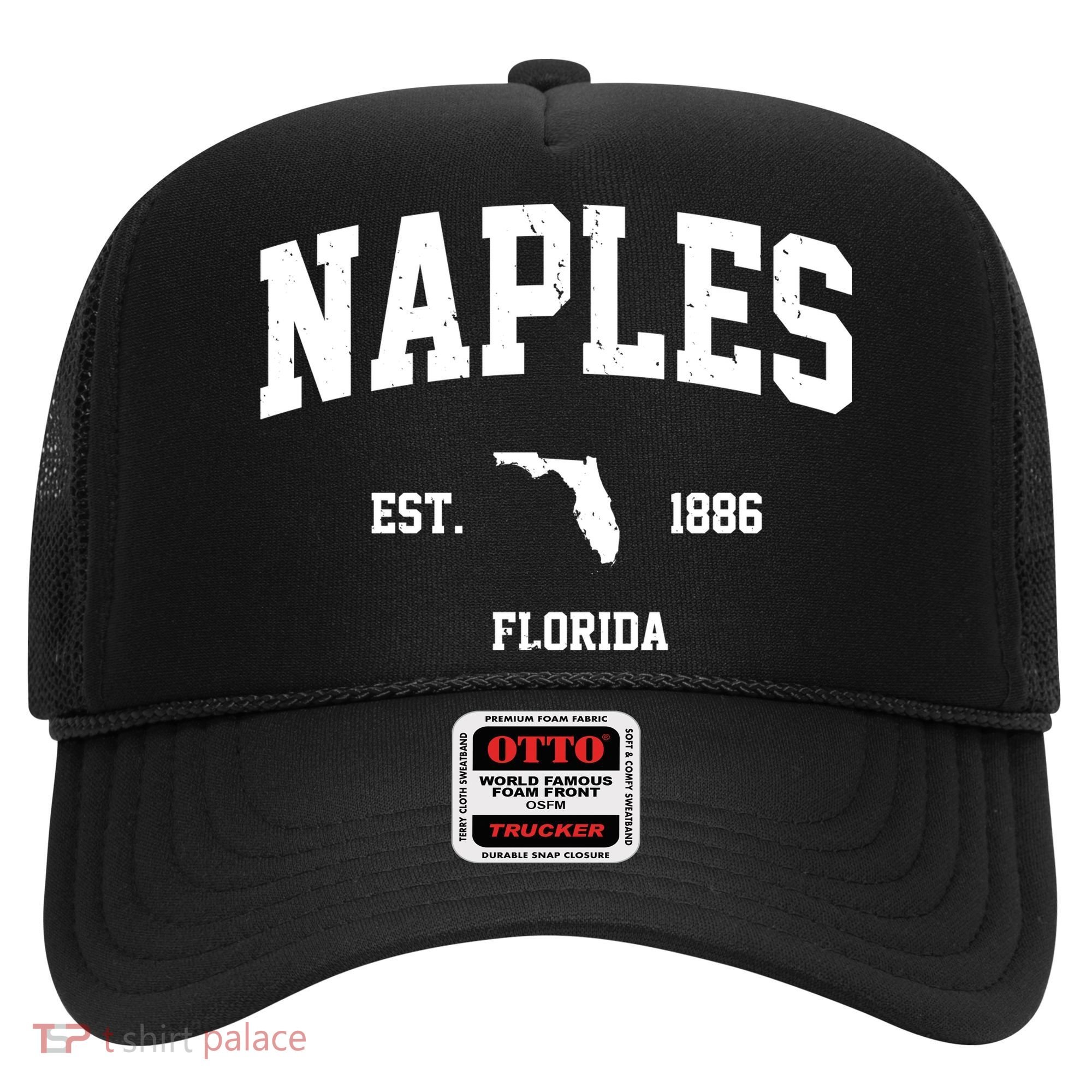 Naples Est 1886 Florida State Pride Retro Hat