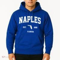 Naples Est 1886 Florida State Pride Retro Hoodie thumb 2