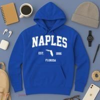 Naples Est 1886 Florida State Pride Retro Hoodie thumb 3
