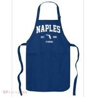 Naples Est 1886 Florida State Pride Retro Apron thumb 0