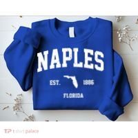 Naples Est 1886 Florida State Pride Retro Sweatshirt thumb 2