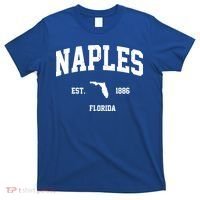 Naples Est 1886 Florida State Pride Retro T-Shirt thumb 0