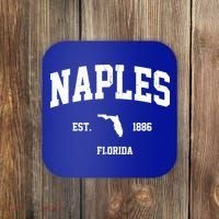 Naples Est 1886 Florida State Pride Retro Coaster thumb 0