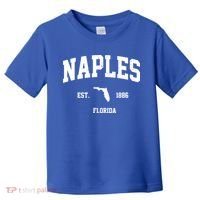 Naples Est 1886 Florida State Pride Retro Toddler T-Shirt thumb 0