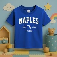 Naples Est 1886 Florida State Pride Retro Toddler T-Shirt thumb 3