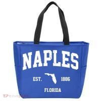 Naples Est 1886 Florida State Pride Retro Tote Bag thumb 0