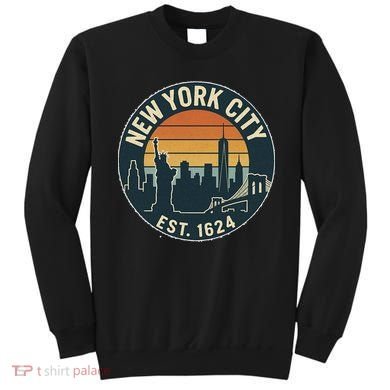 NYC Est 1624 Vintage Style Sweatshirt