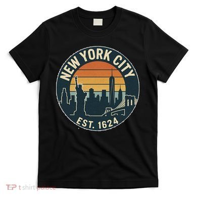 NYC Est 1624 Vintage Style T-Shirt
