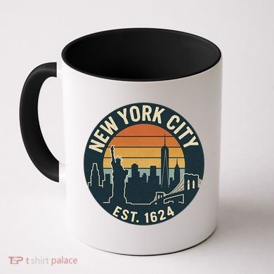 NYC Est 1624 Vintage Style Coffee Mug