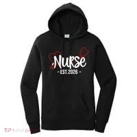 Nurse EST 2026 Women's Hoodie thumb 0