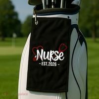 Nurse EST 2026 Golf Towel thumb 2