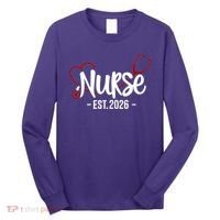 Nurse EST 2026 Long Sleeve Shirt thumb 0