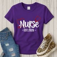 Nurse EST 2026 Women's T-Shirt thumb 3