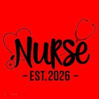 Nurse EST 2026 Santa Hat thumb 1