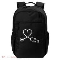 Nurse EST 2026 Cute Heart Stethoscope Backpack thumb 0