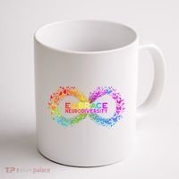Neurodiversity Embrace ADHD Autism ASD Butterfly Infinity Coffee Mug thumb 1