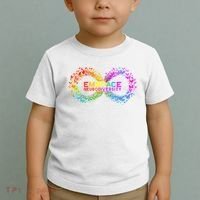 Neurodiversity Embrace ADHD Autism ASD Butterfly Infinity Toddler T-Shirt thumb 2