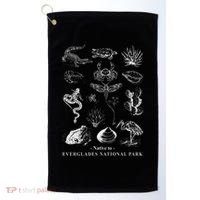 Nature Exploring Arizona Petrified Forest National Park Golf Towel thumb 0