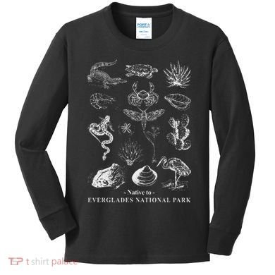 Nature Exploring Arizona Petrified Forest National Park Kids Long Sleeve Shirt