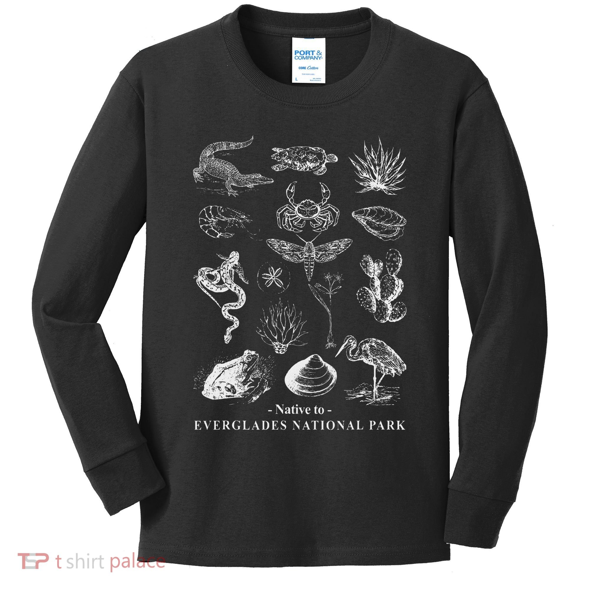 Nature Exploring Arizona Petrified Forest National Park Kids Long Sleeve Shirt