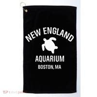 New England Aquarium Boston Ma Golf Towel thumb 0