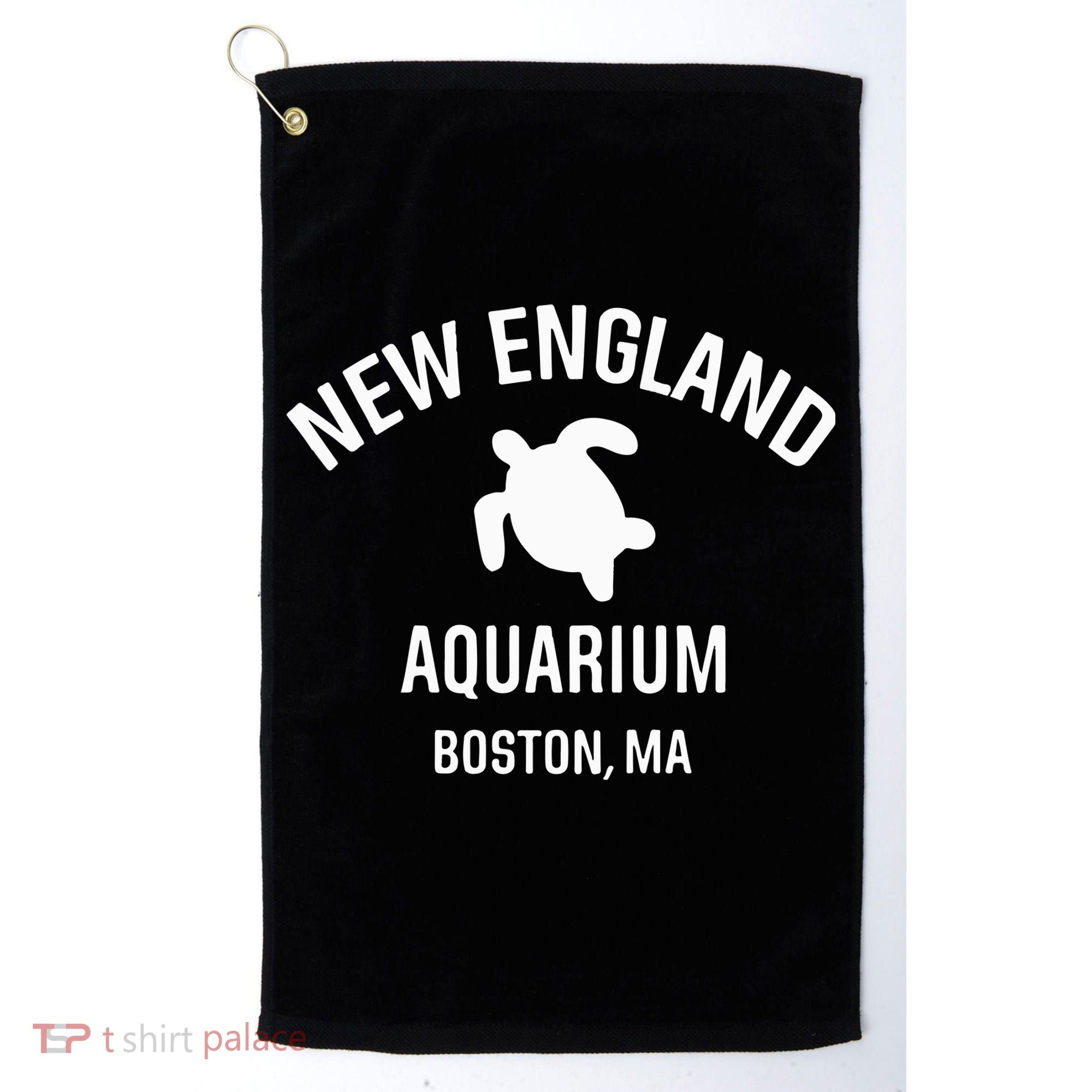 New England Aquarium Boston Ma Golf Towel