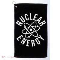 NUCLEAR ENERGY ATOMIC ENERGY POWER PLANT ENGINEER Golf Towel thumb 0