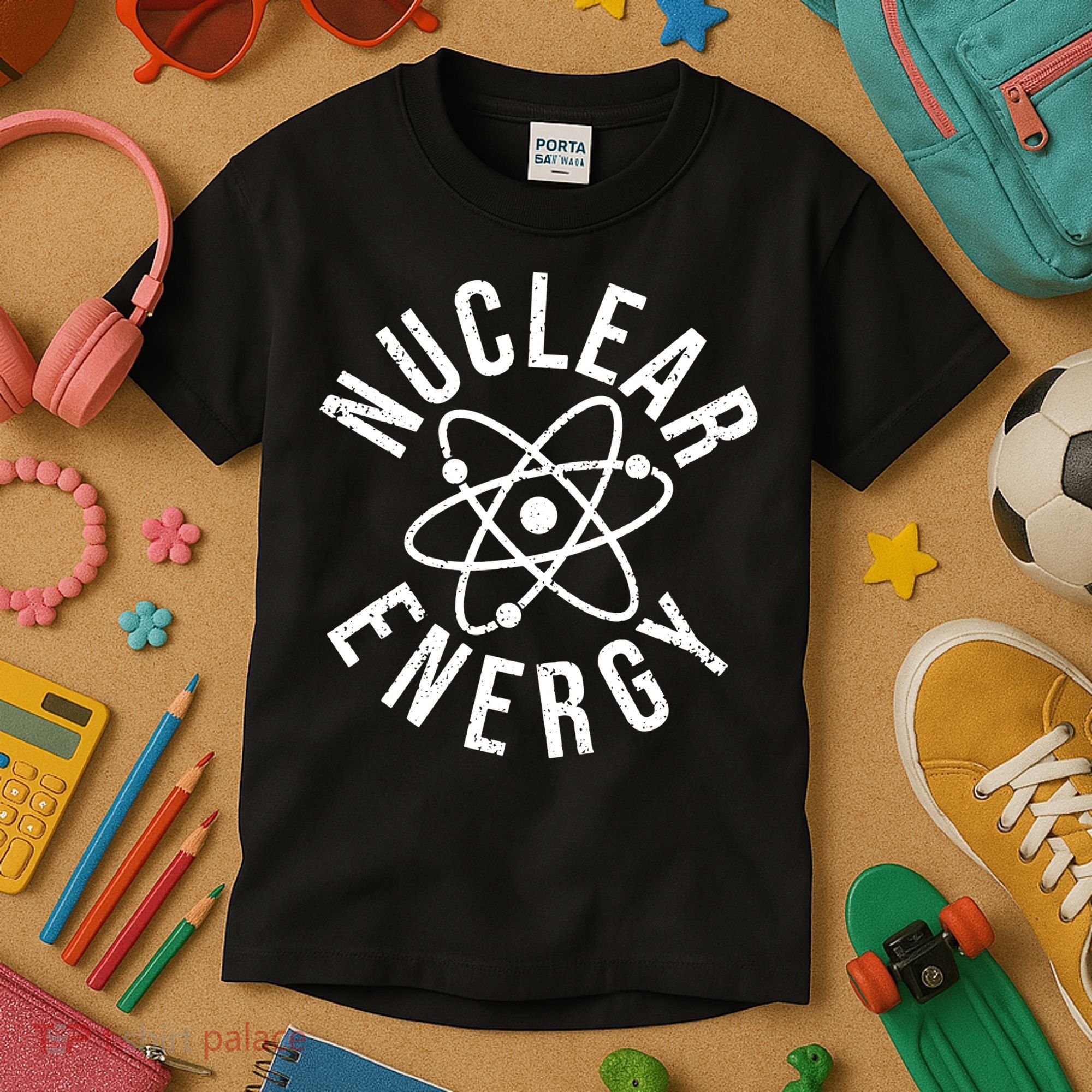 NUCLEAR ENERGY ATOMIC ENERGY POWER PLANT ENGINEER Kids T-Shirt