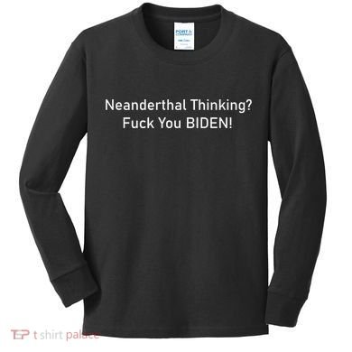 Neanderthal Thinking Kids Long Sleeve Shirt