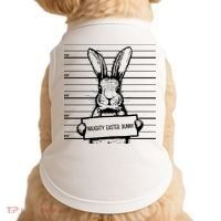 Naughty Easter Bunny Mug Shot Funny Doggie Tank thumb 0