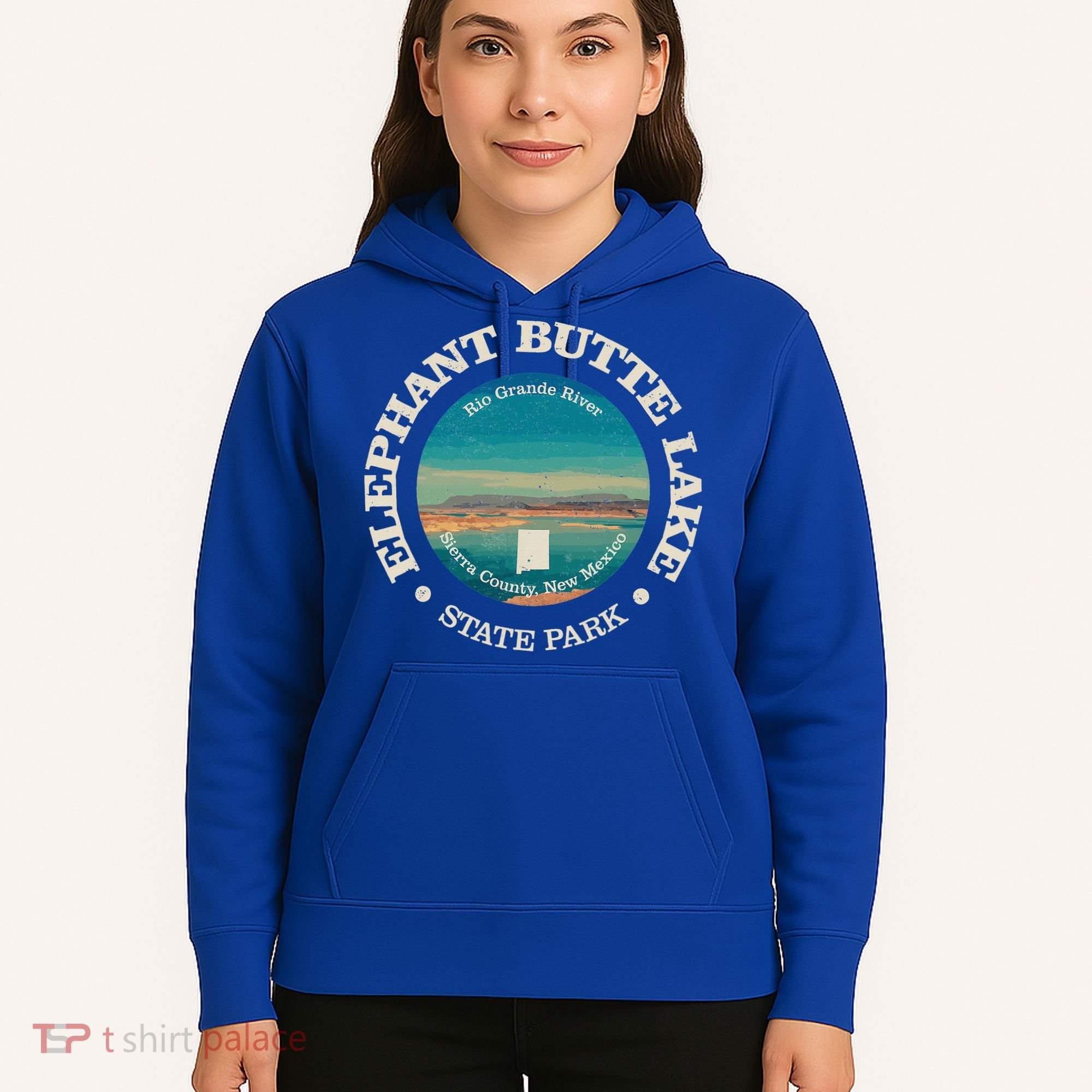 Nature Elephant Butte Lake State Park Hiking Hoodie