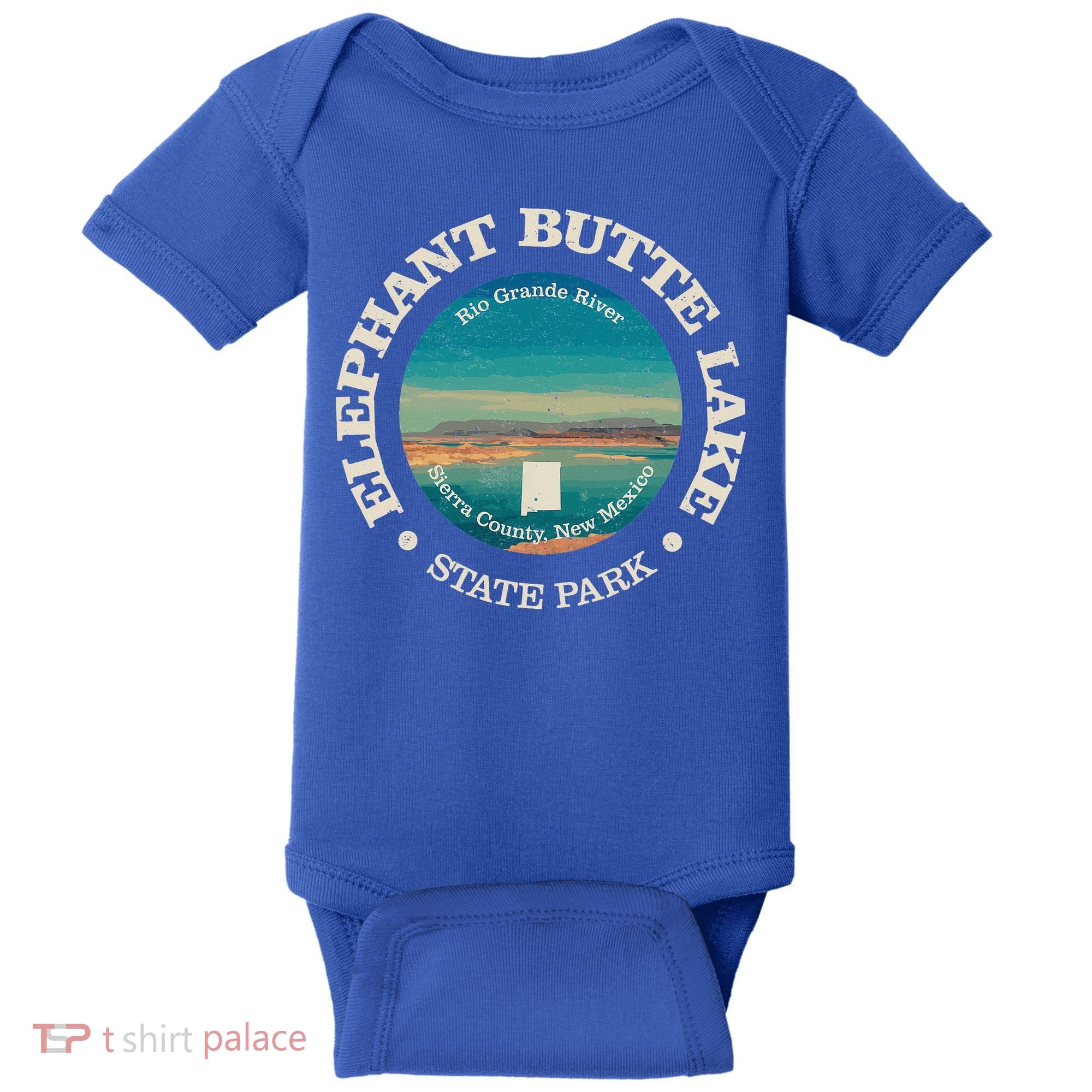 Nature Elephant Butte Lake State Park Hiking Baby Bodysuit