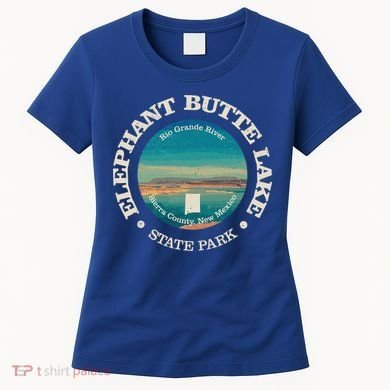 Nature Elephant Butte Lake State Park Hiking Women's T-Shirt